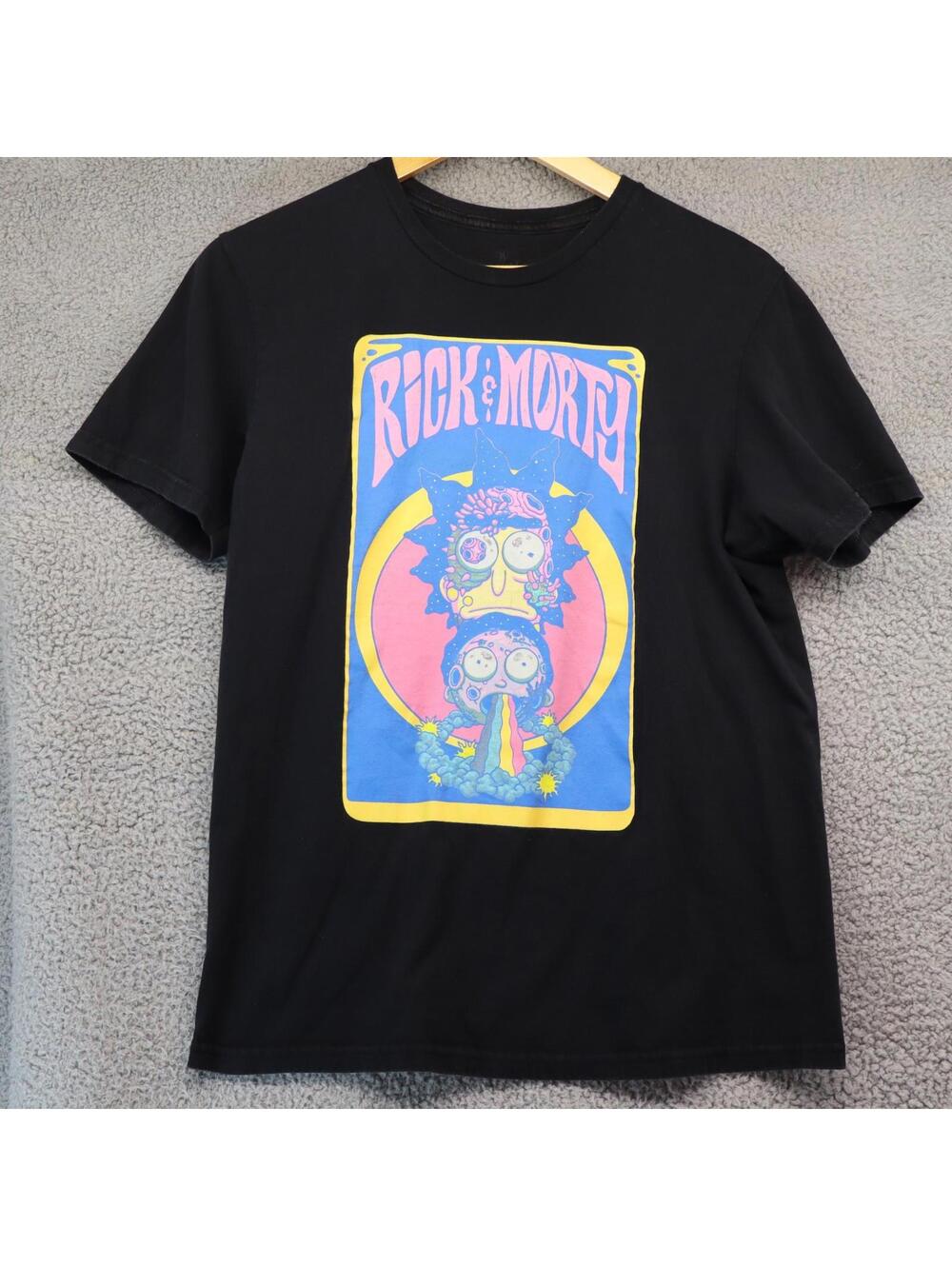Rick And Morty Shirt Men Size Small Tarot Psychedelic Trippy